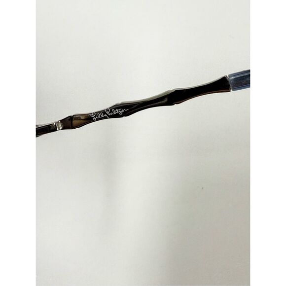 Lilly Pulitzer Carla Blue Bamboo Aviator Sunglasses - Picture 4 of 5